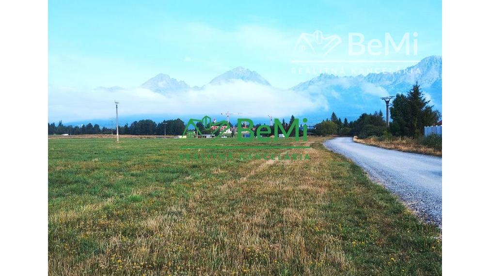 ID:004-14-TICHO Pozemok s výhľadom na Vysoké Tatry v Gerlachove